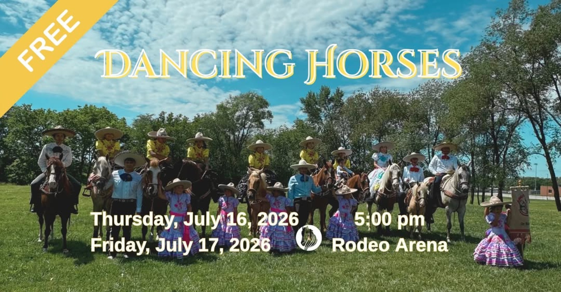 Dancing Horses at Madison County Fair